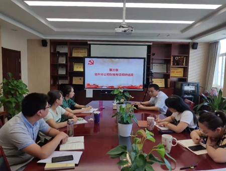 公司機(jī)關(guān)第二黨支部扎實(shí)開展 “不忘初心 牢記使命”系列黨課學(xué)習(xí)活動